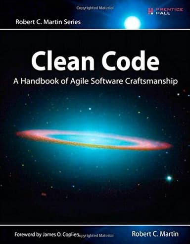Clean Code by Robert C. Martin book cover
